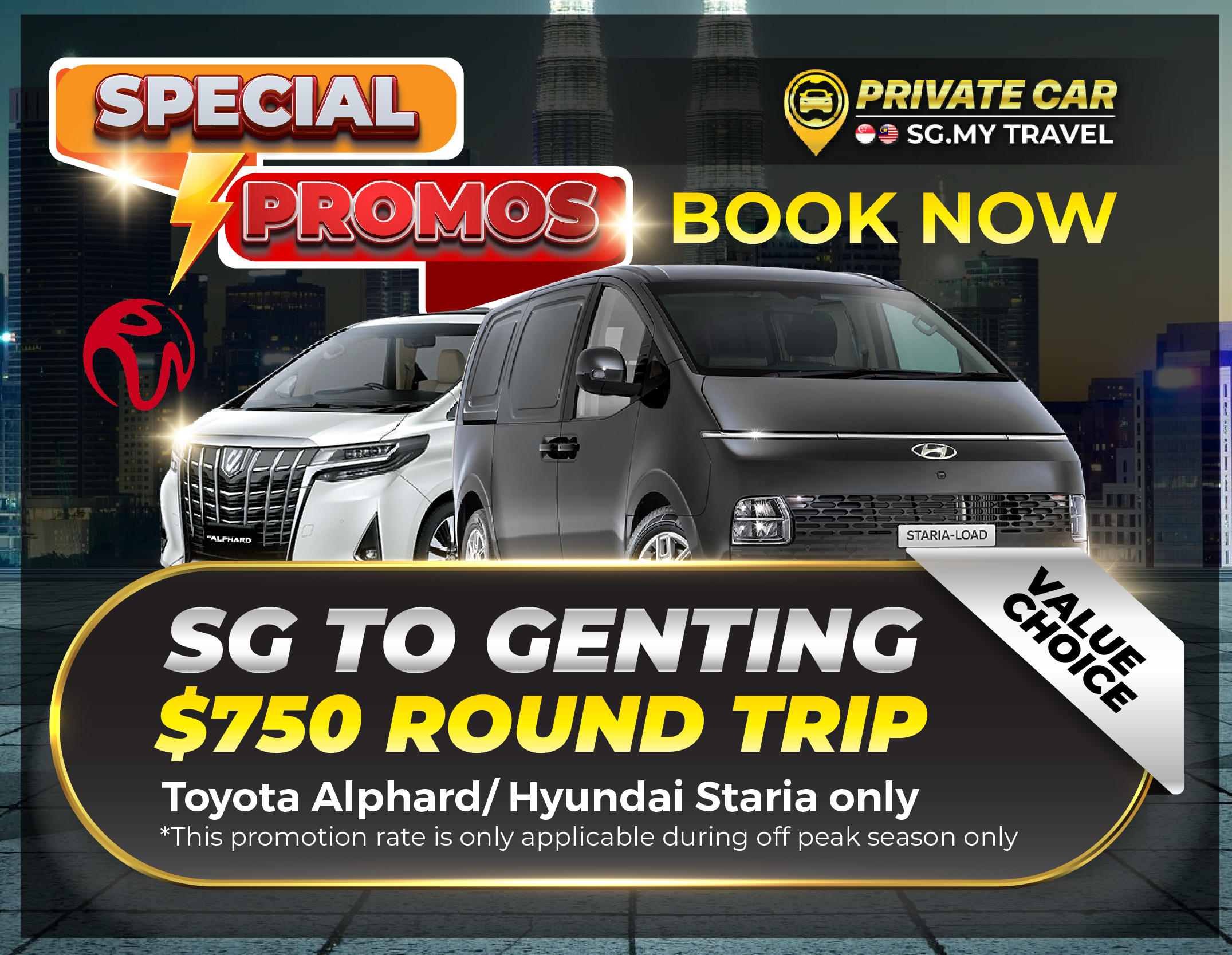 Booking Taxi from Singapore to Johor Premium Outlets